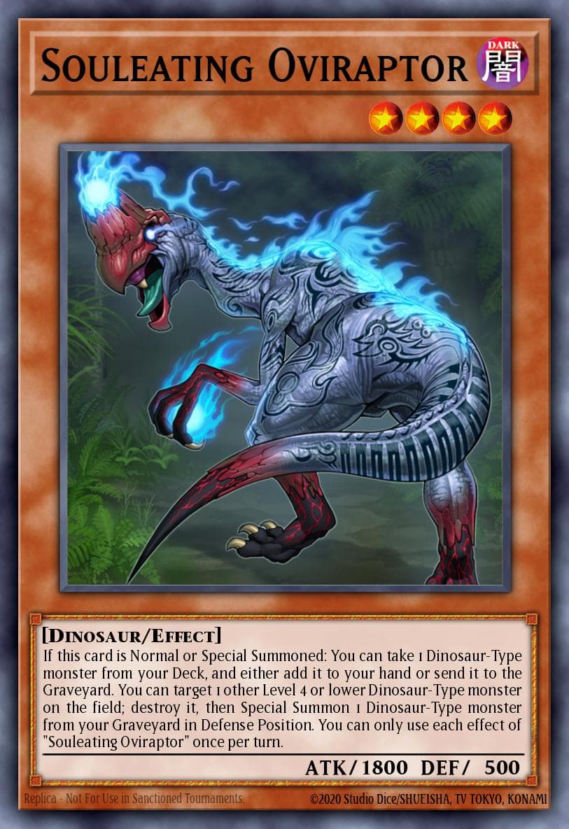 Souleating Oviraptor Rarity Collection 5 card