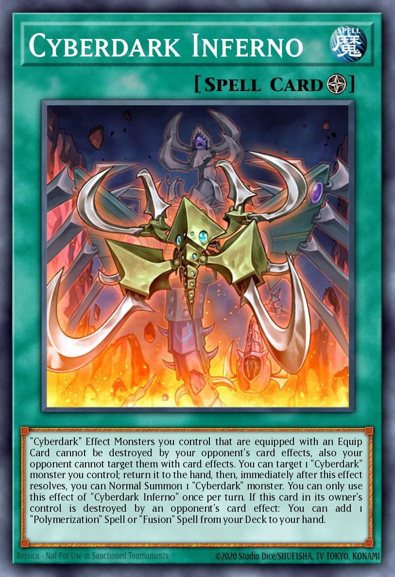 Cyberdark Inferno Structure Deck: Cyber Strike card