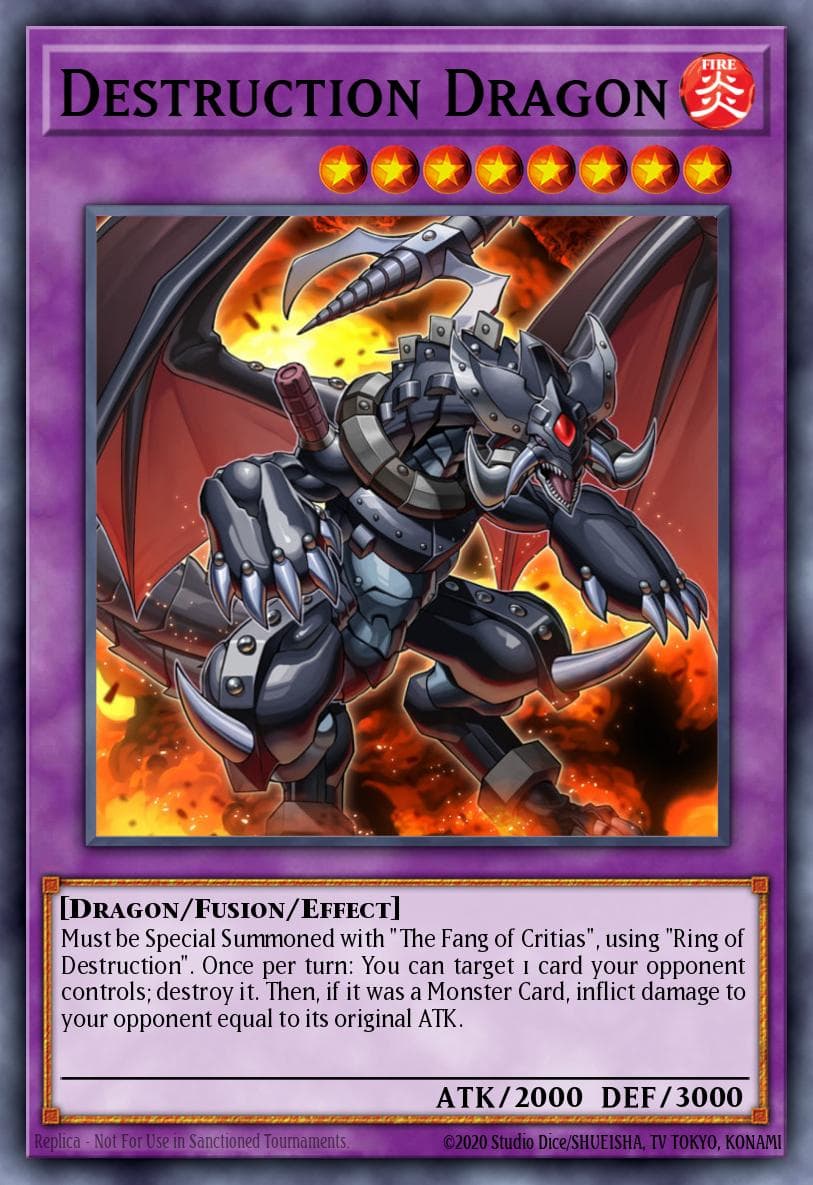 Destruction Dragon Legendary Collection Kaiba Mega Pack card