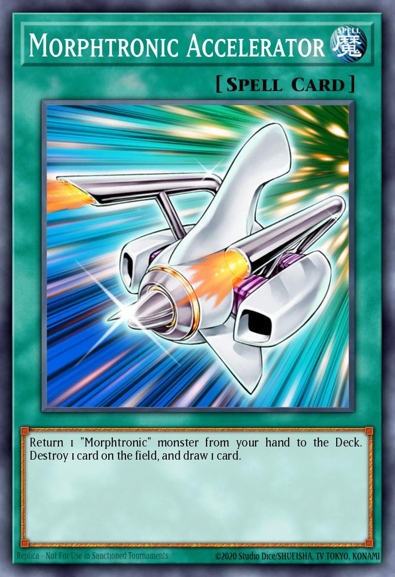 Morphtronic Accelerator Crossroads of Chaos: Special Edition card