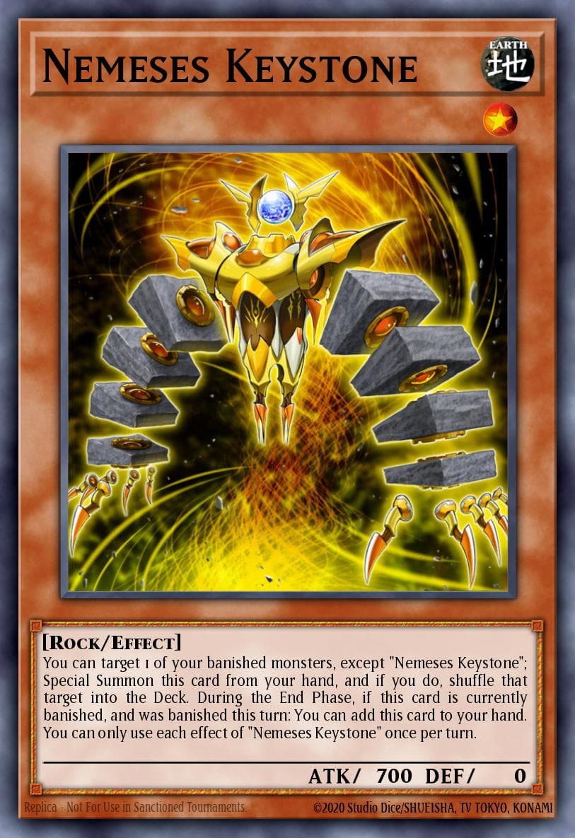 Nemeses Keystone Rise of the Duelist Premiere! promotional card card