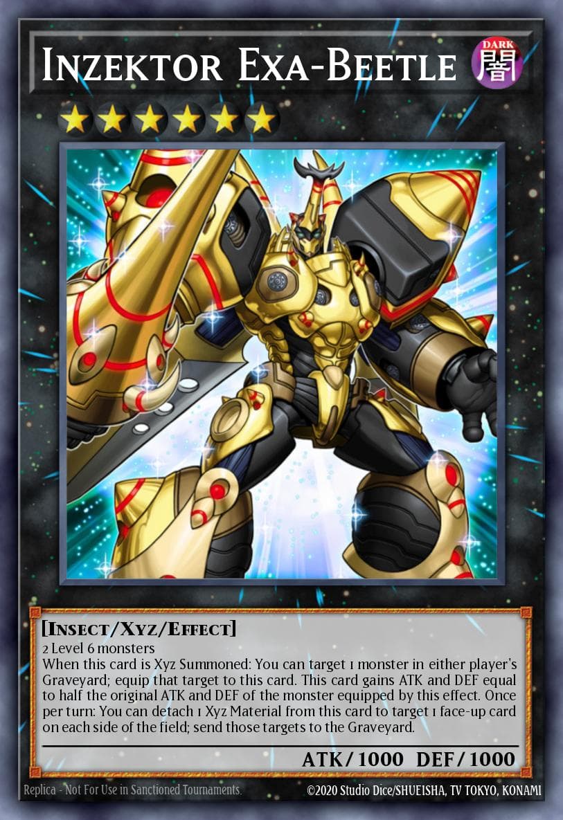 Inzektor Exa-Beetle Brothers of Legend card