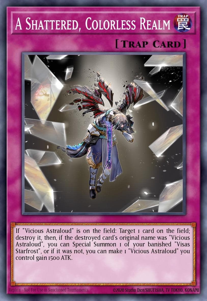 A Shattered, Colorless Realm Cyberstorm Access card