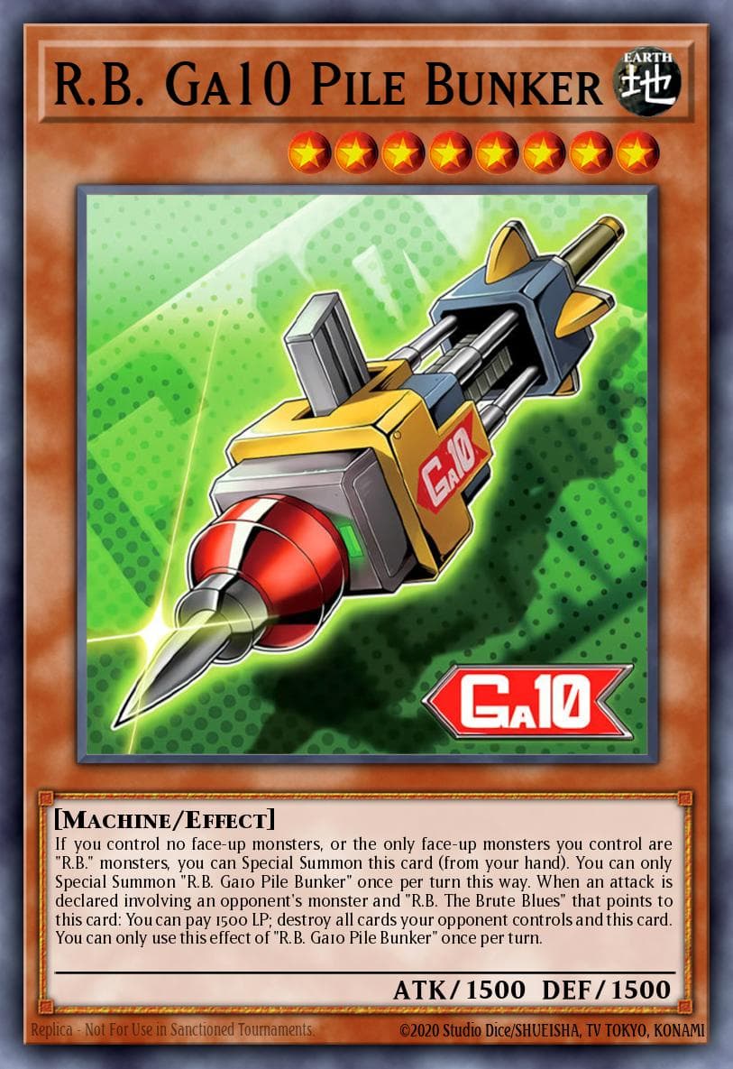 R.B. Ga10 Pile Bunker Doom of Dimensions card