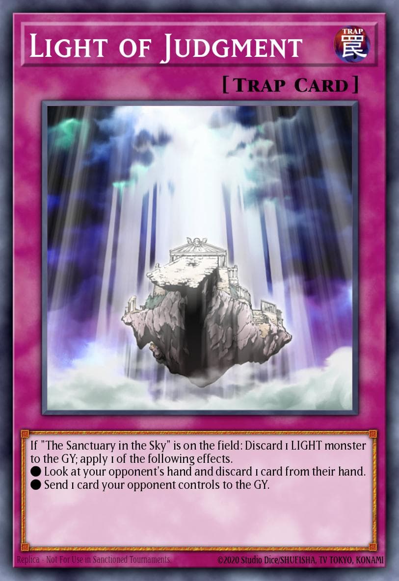 Light of Judgment Ancient Sanctuary card