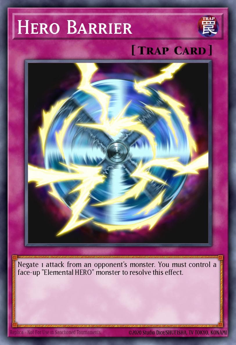 Hero Barrier Duelist Pack: Jaden Yuki 2 card