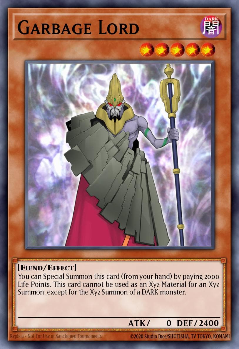 Garbage Lord Cosmo Blazer: Special Edition card