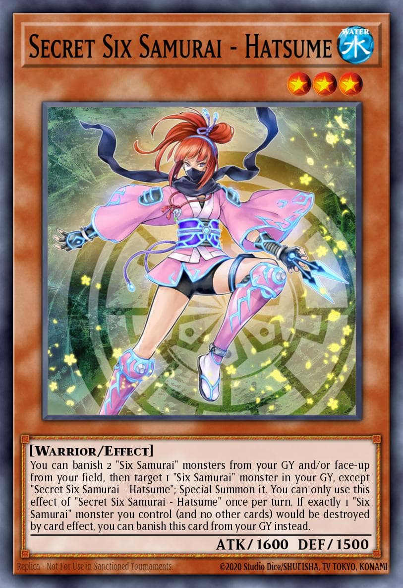 Secret Six Samurai - Hatsume Spirit Warriors card