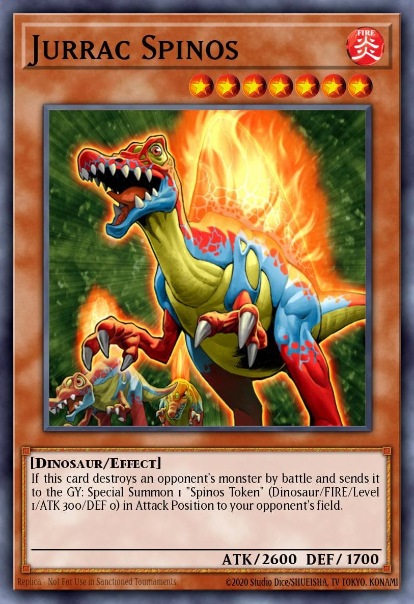 Jurrac Spinos Hidden Arsenal 3 card