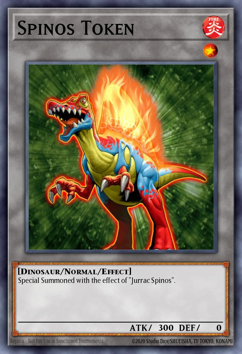 棘龙衍生物 遊戲王 card