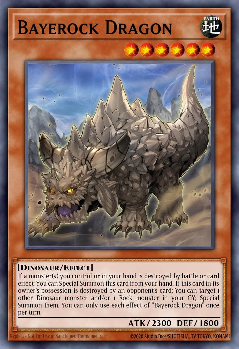 Bayerock Dragon Darkwing Blast card