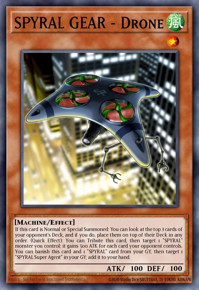 SPYRAL GEAR - Drone The Dark Illusion: Special Edition card