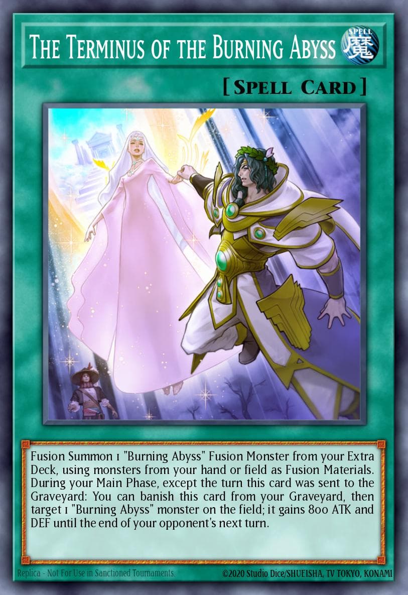 The Terminus of the Burning Abyss Crossed Souls: Advance Edition card