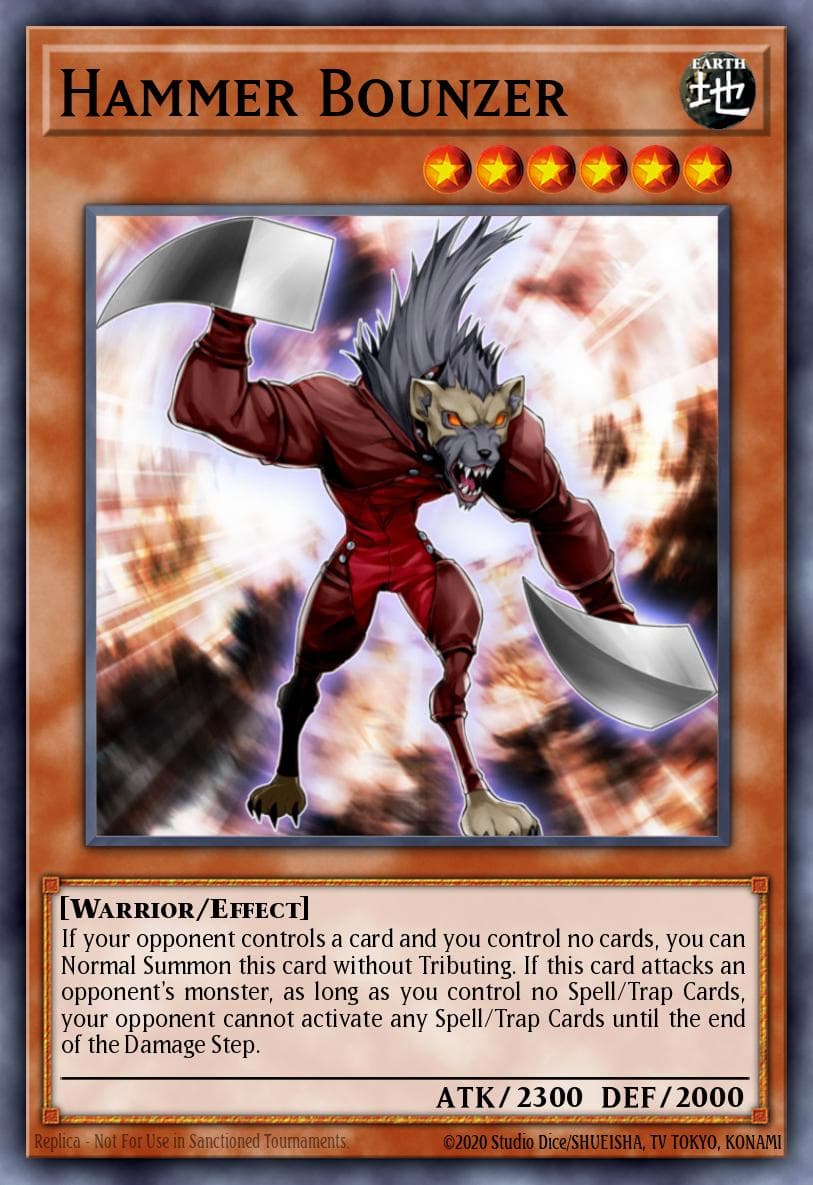 Hammer Bounzer 遊戲王 card