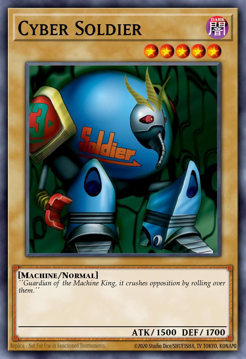 Cyber Soldier 遊戲王 card