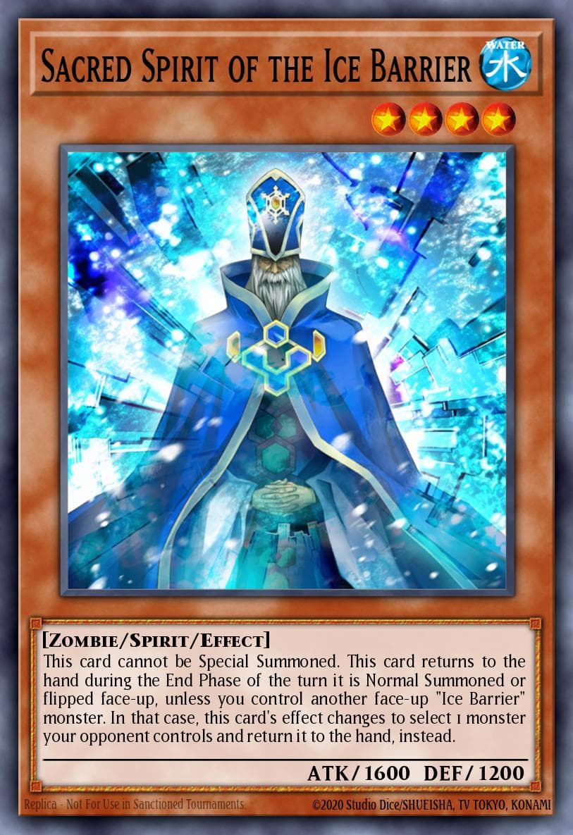 Sacred Spirit of the Ice Barrier Hidden Arsenal 4: Trishula's Triumph card