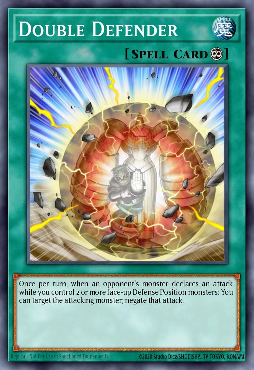 Double Defender Order of Chaos: Special Edition card
