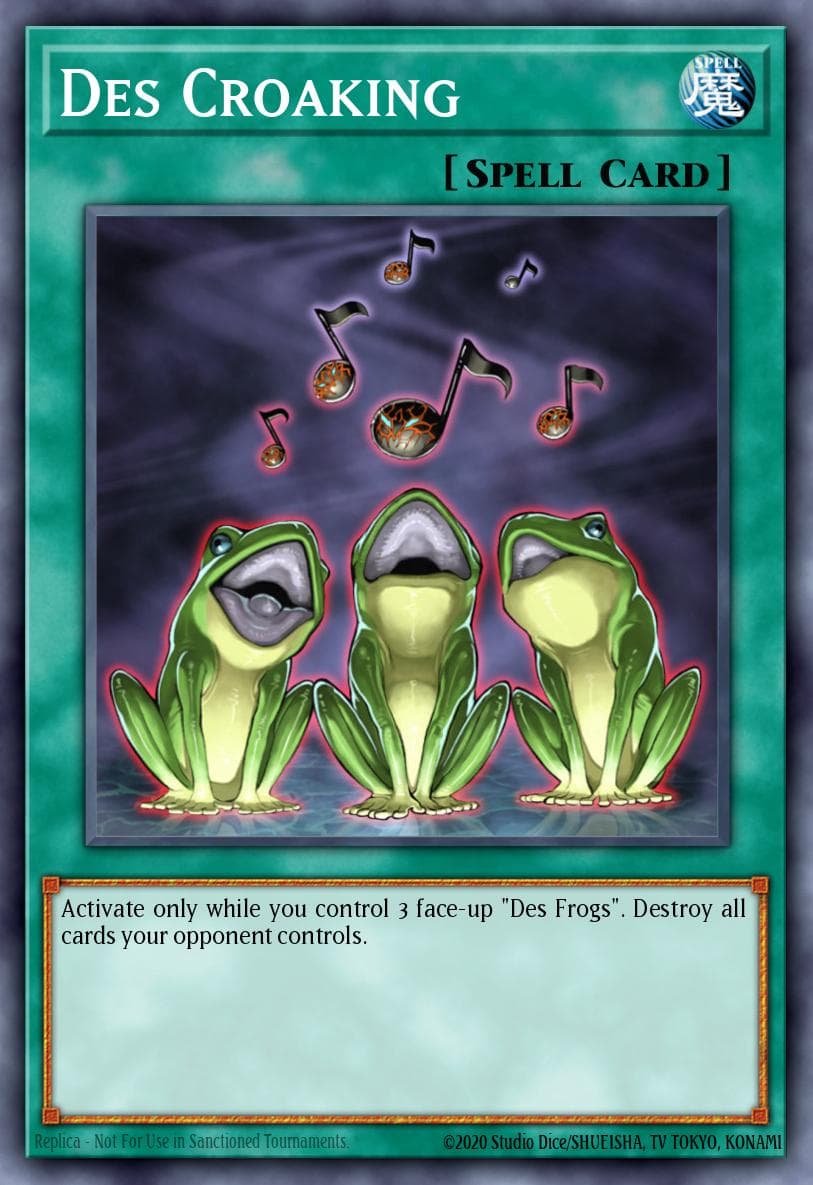 Des Croaking Dark Revelation Volume 4 card
