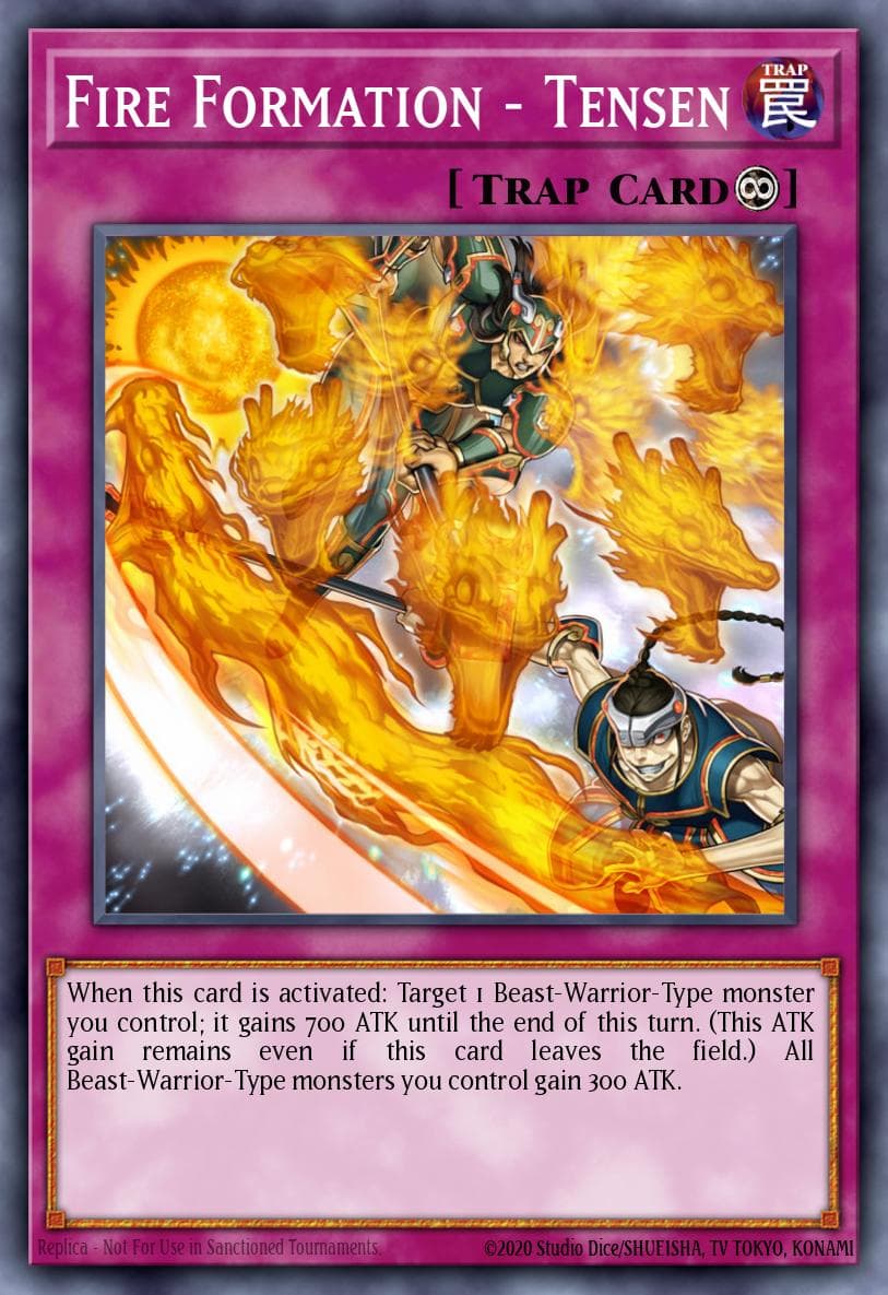 Fire Formation - Tensen Cosmo Blazer: Special Edition card