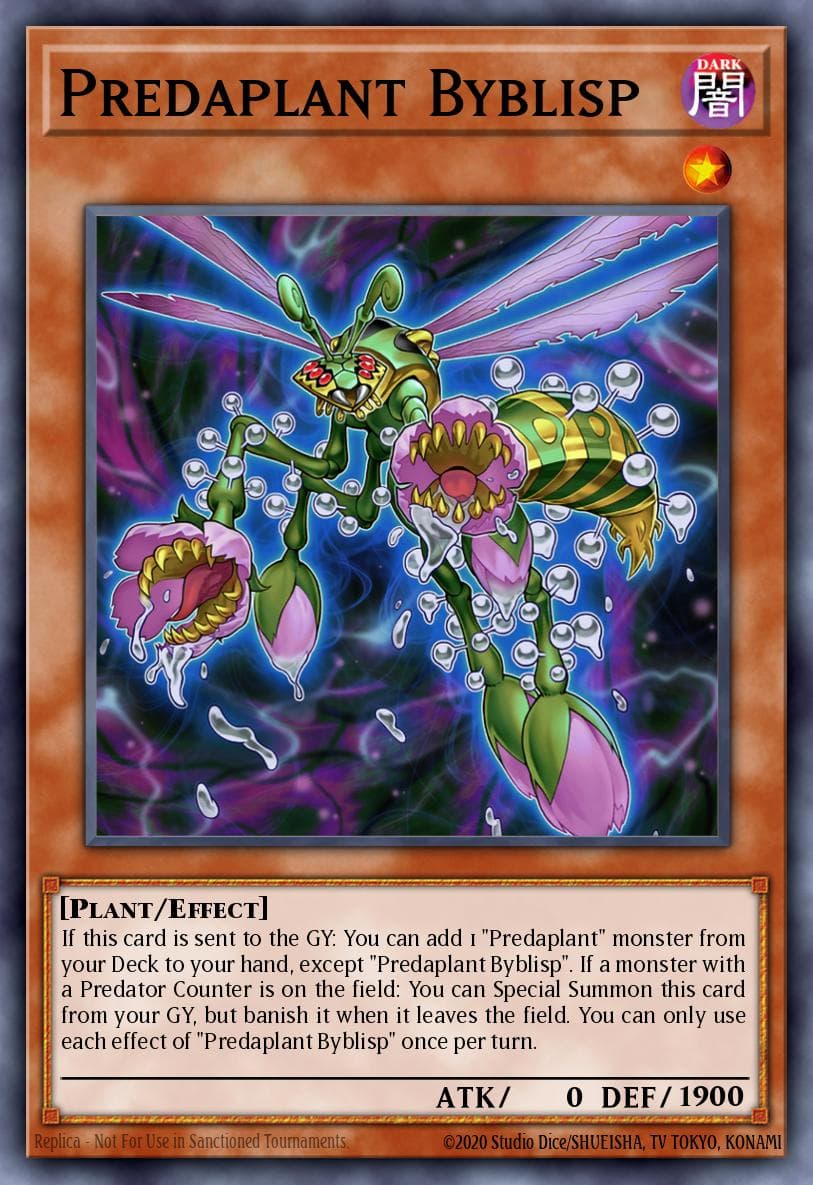 Predaplant Byblisp Dimension Force card
