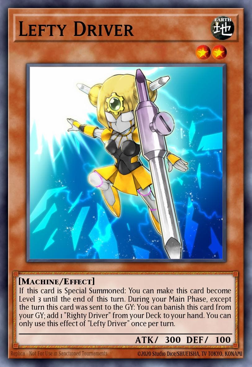 Lefty Driver Structure Deck: Mechanized Madness card