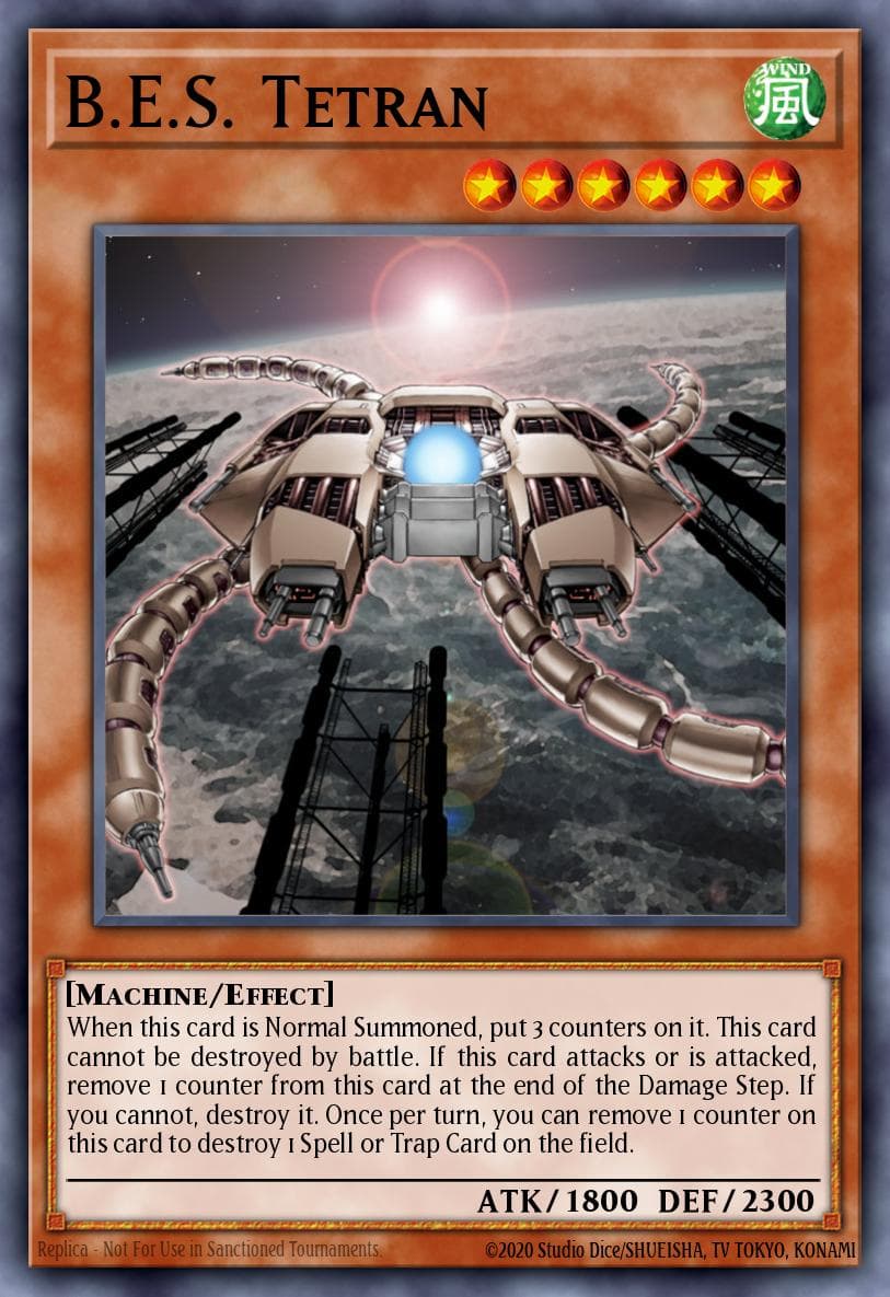 B.E.S. Tetran Dark Revelation Volume 4 card