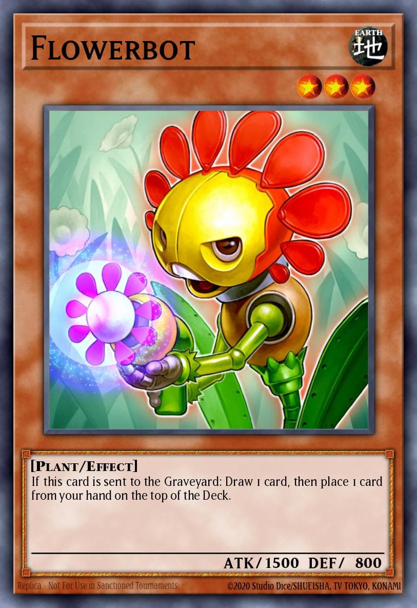 Flowerbot World Superstars card