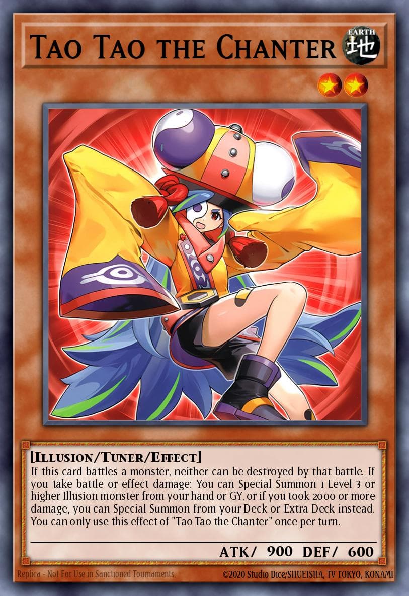 Tao Tao the Chanter Doom of Dimensions card