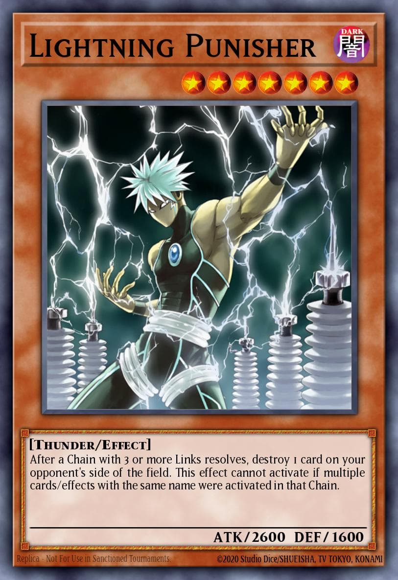 Lightning Punisher Cyberdark Impact card