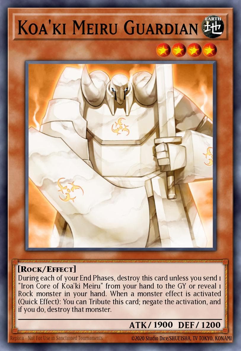Koa'ki Meiru Guardian Battle Pack 3: Monster League card