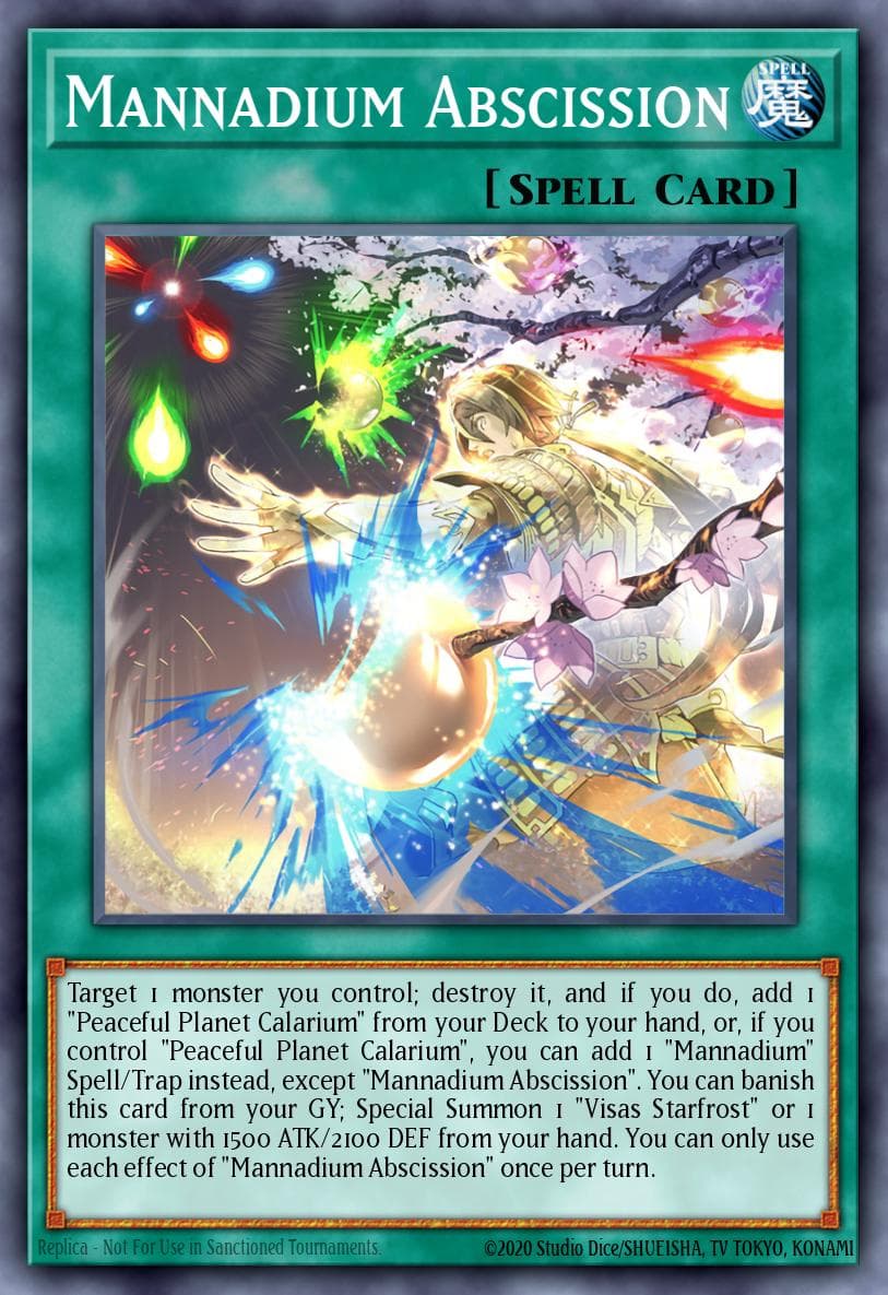 Mannadium Abscission Cyberstorm Access card