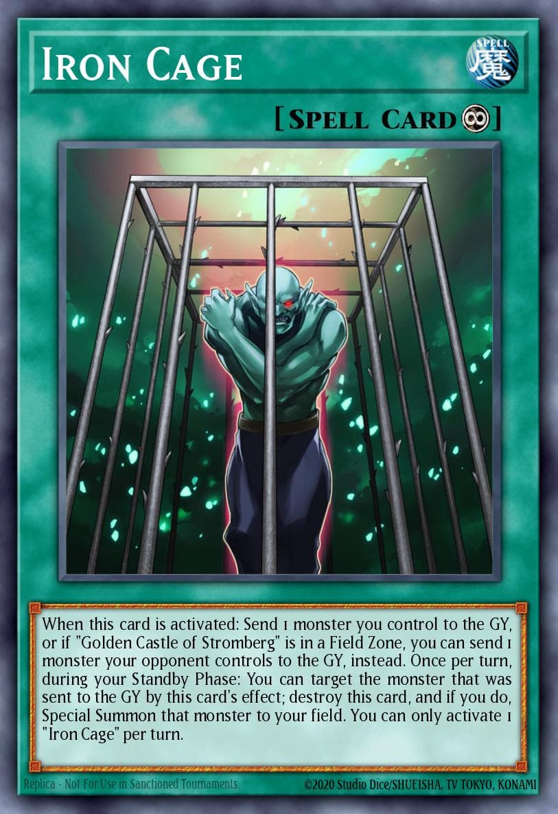 Iron Cage Battles of Legend: Relentless Revenge card