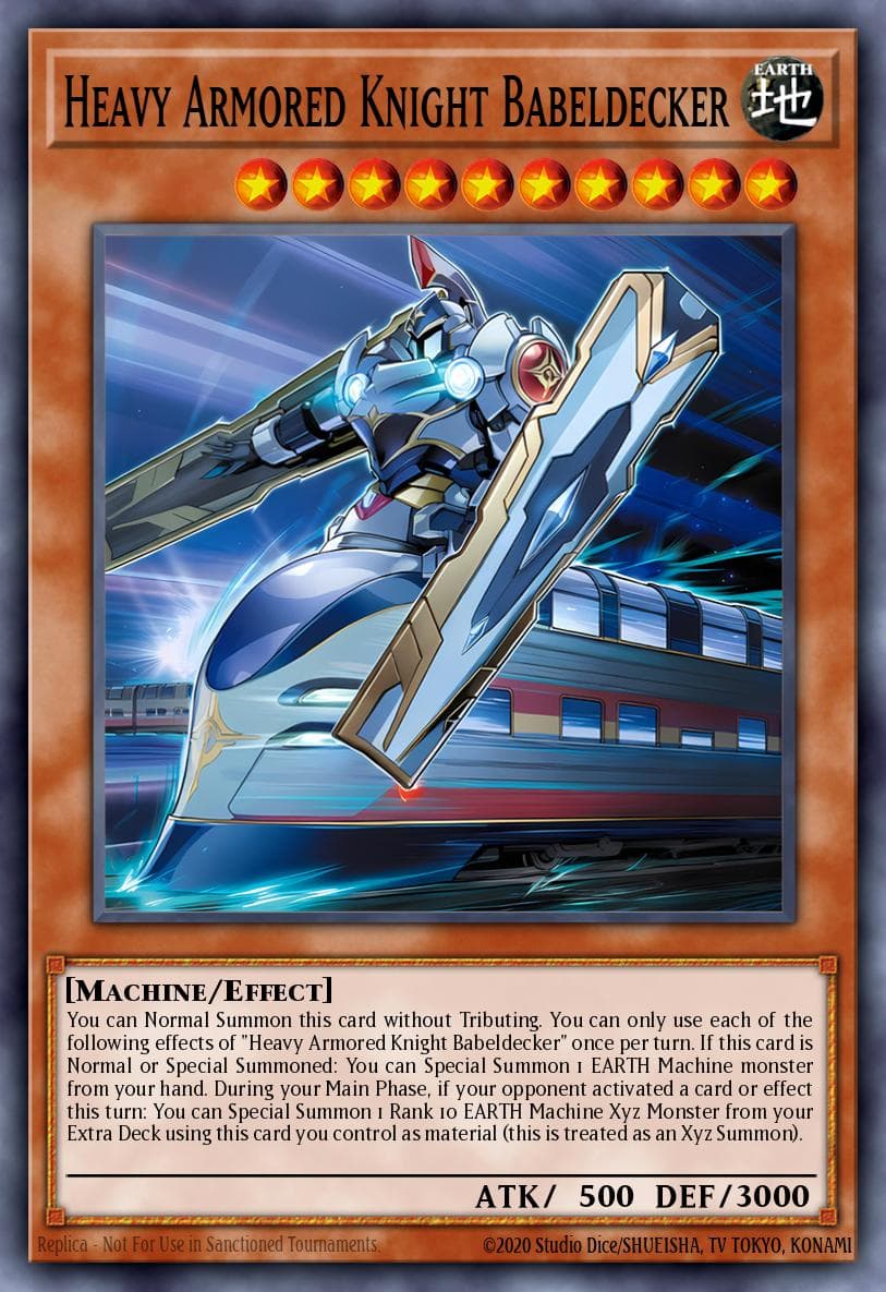 Heavy Armored Knight Babeldecker Blazing Dominion card