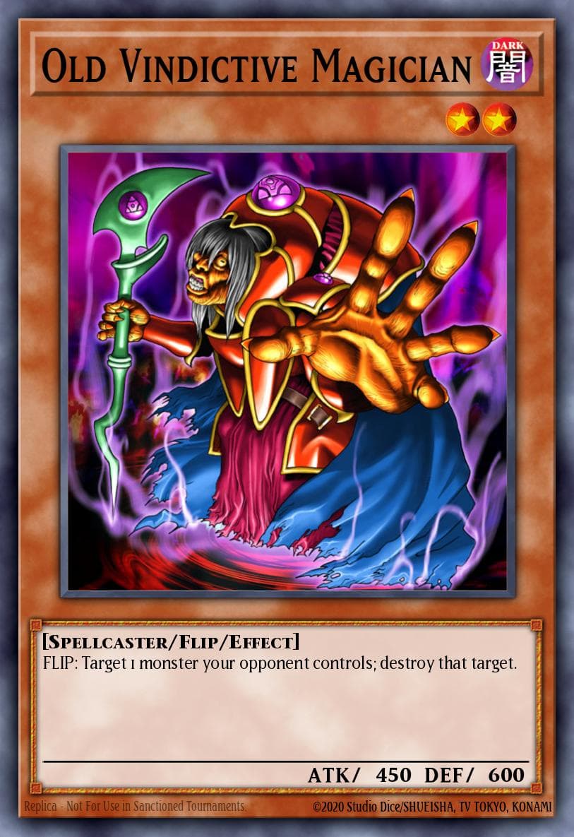 Old Vindictive Magician Spellcaster's Command Structure Deck: Special Edition card