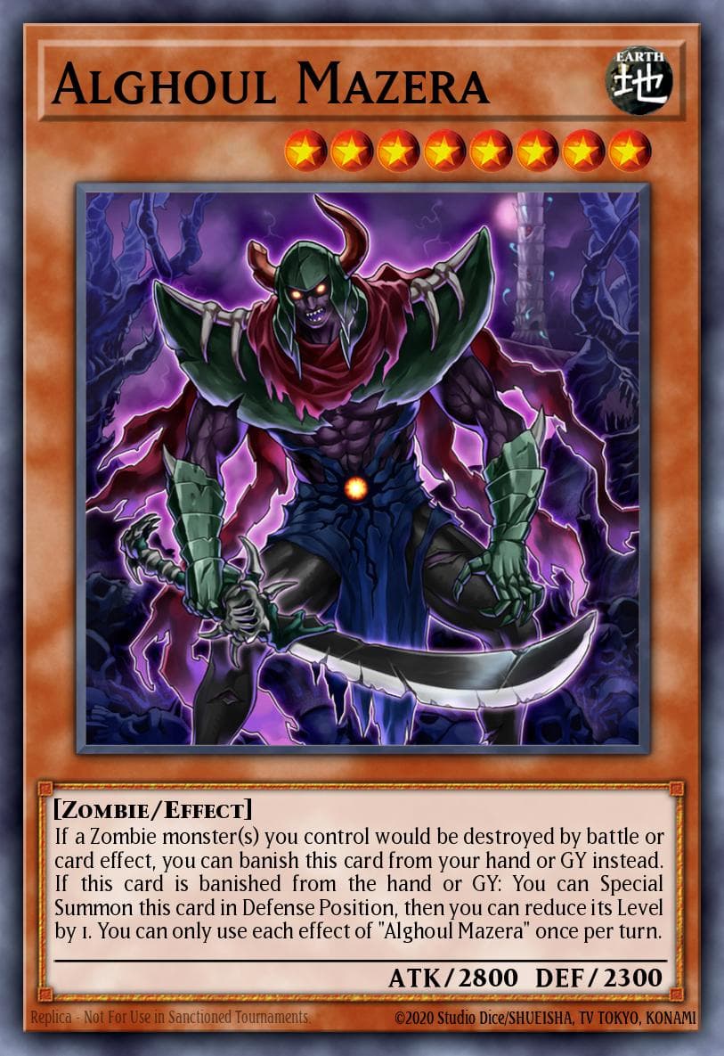 Alghoul Mazera Dimension Force card