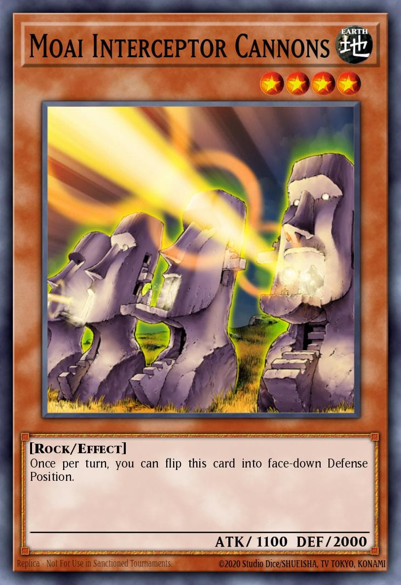 Moai Interceptor Cannons Dark Revelation Volume 3 card
