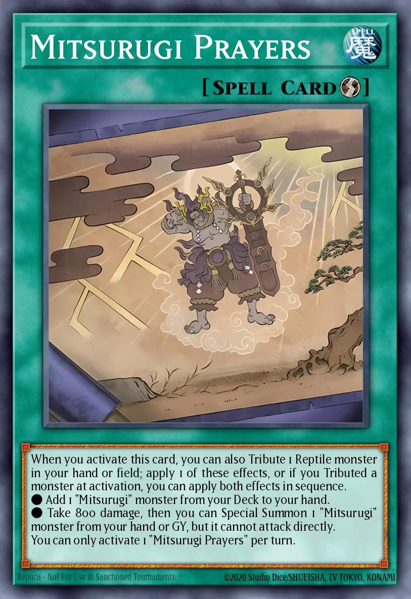 Mitsurugi Prayers Supreme Darkness card