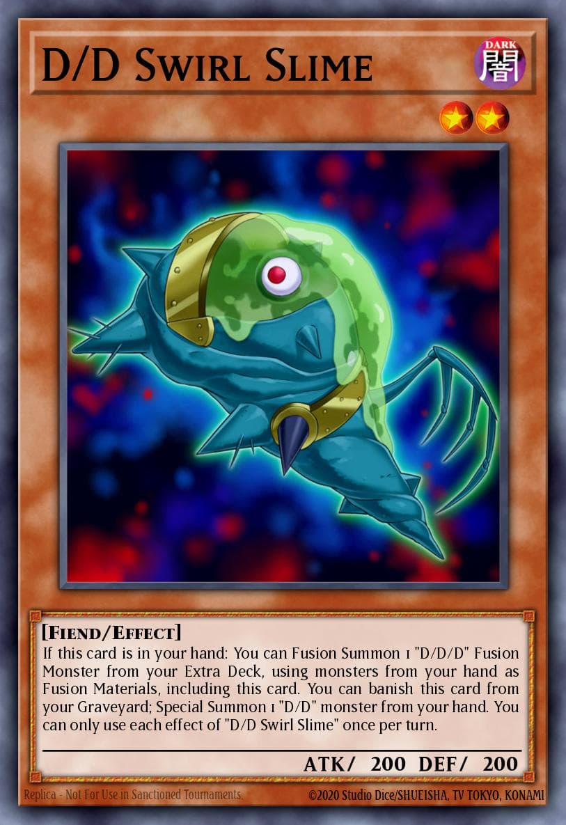 D/D Swirl Slime Dimension of Chaos: Special Edition card