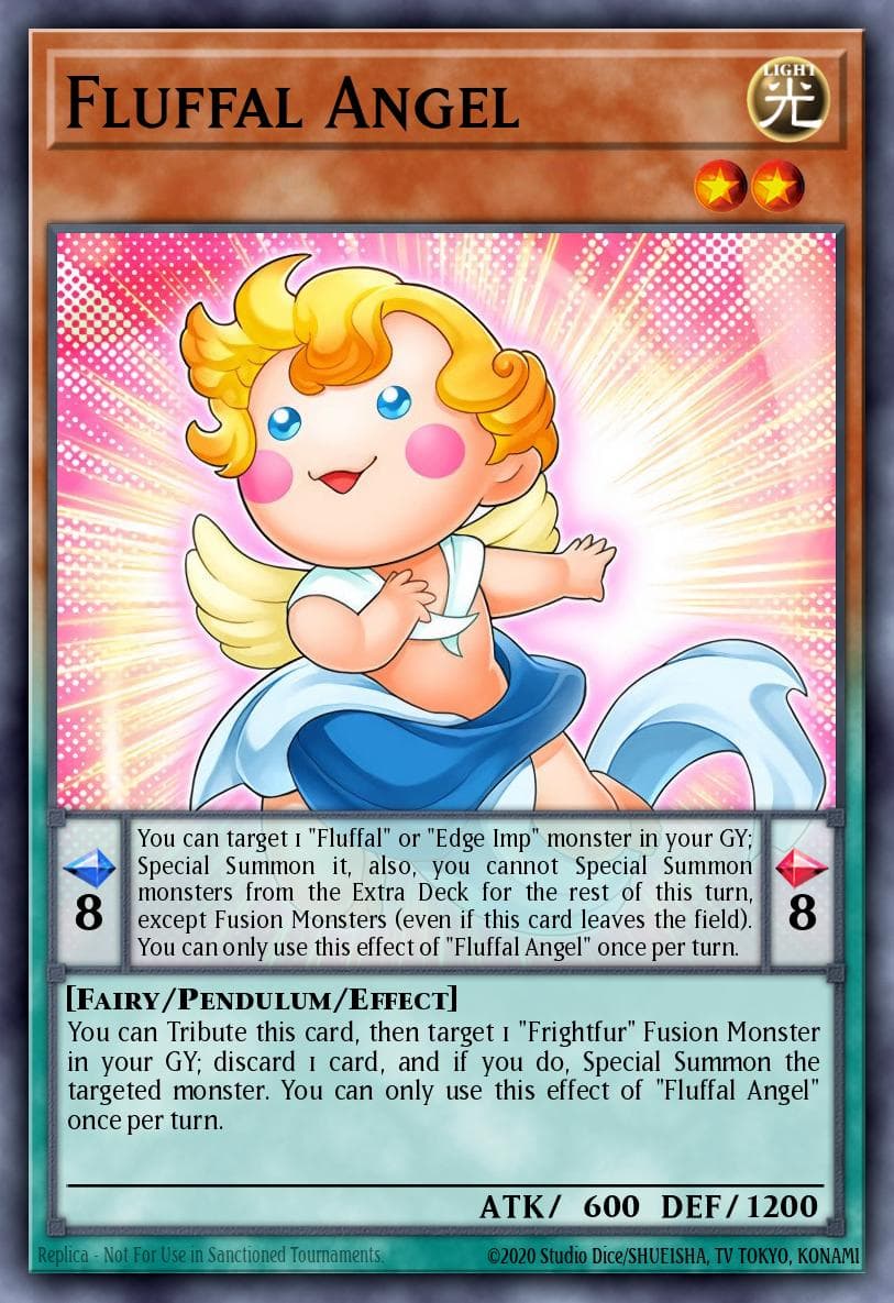 Fluffal Angel Toon Chaos card