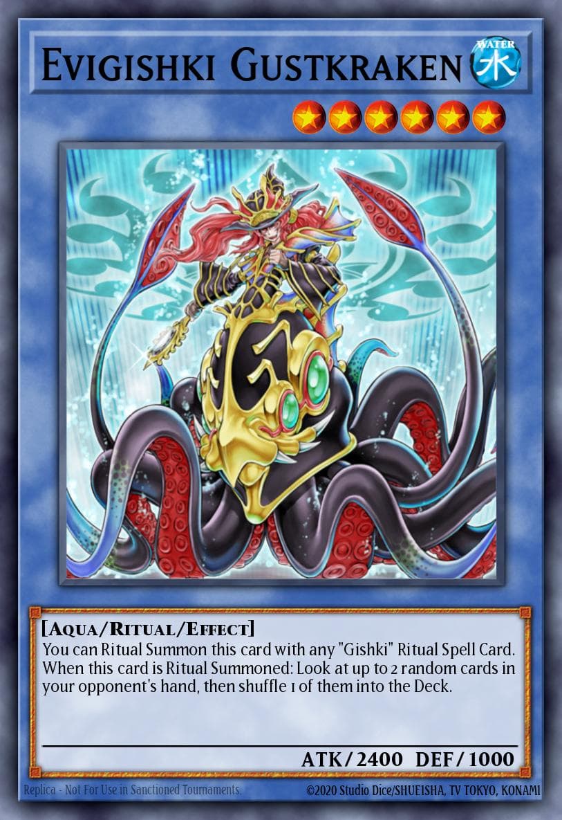 Evigishki Gustkraken Hidden Arsenal 6: Omega Xyz card