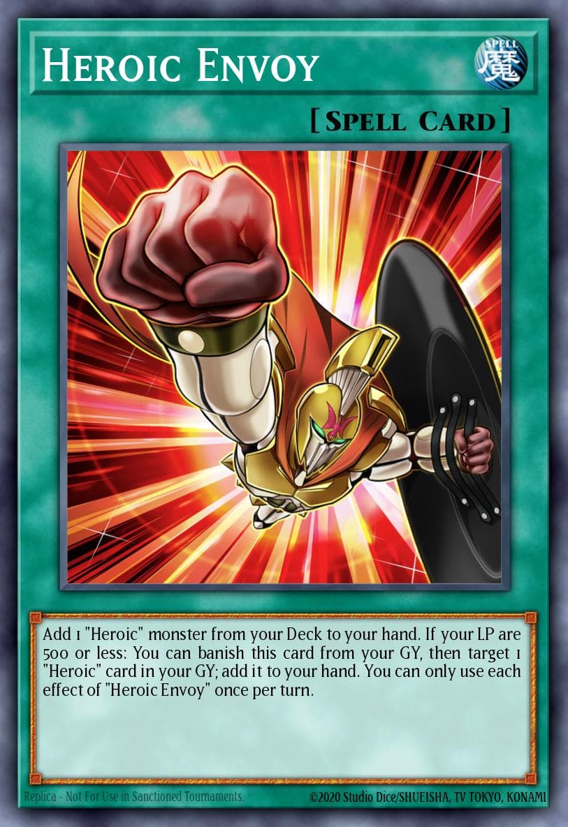 Heroic Envoy Dimension Force card