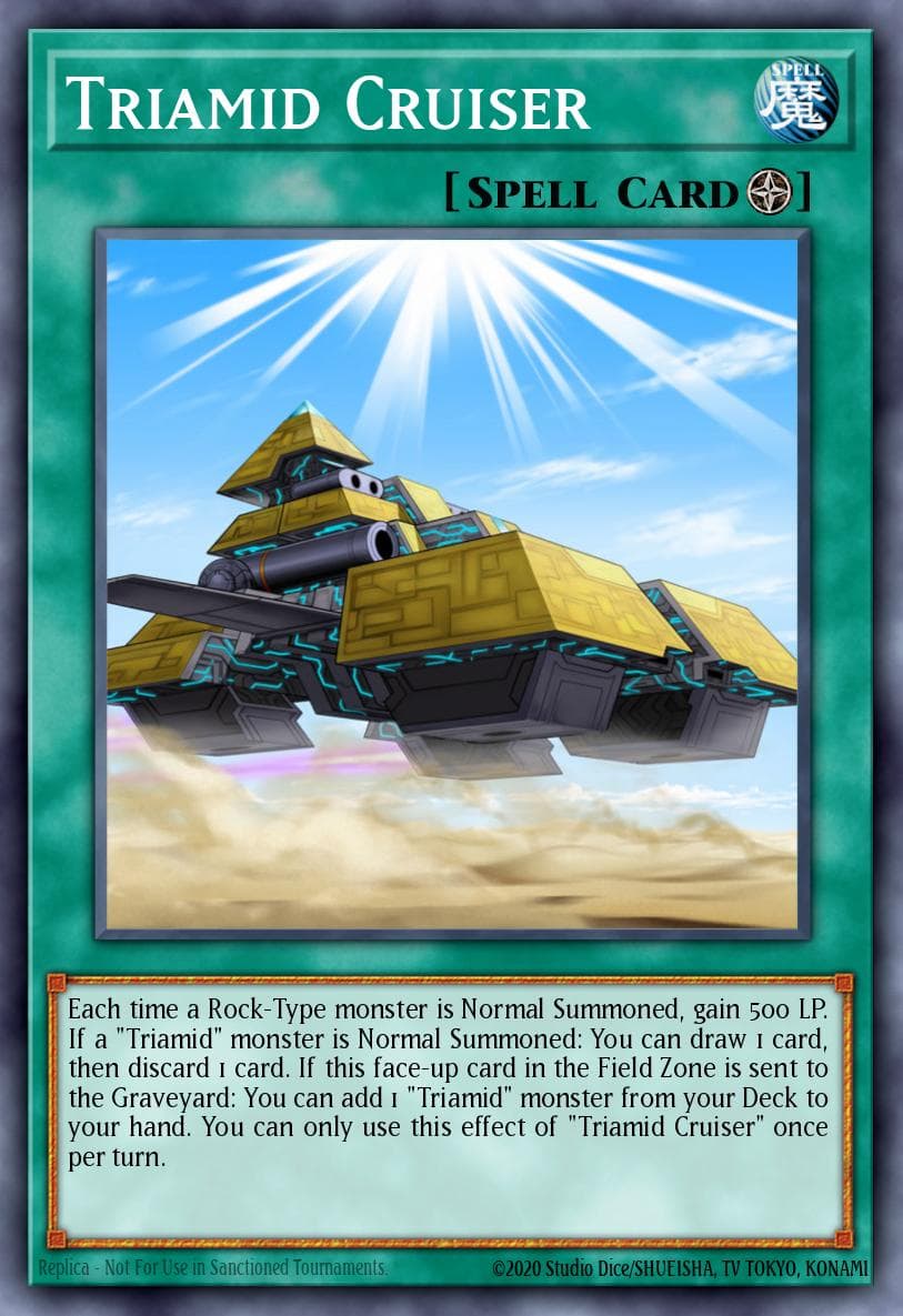 Triamid Cruiser The Dark Illusion: Special Edition card