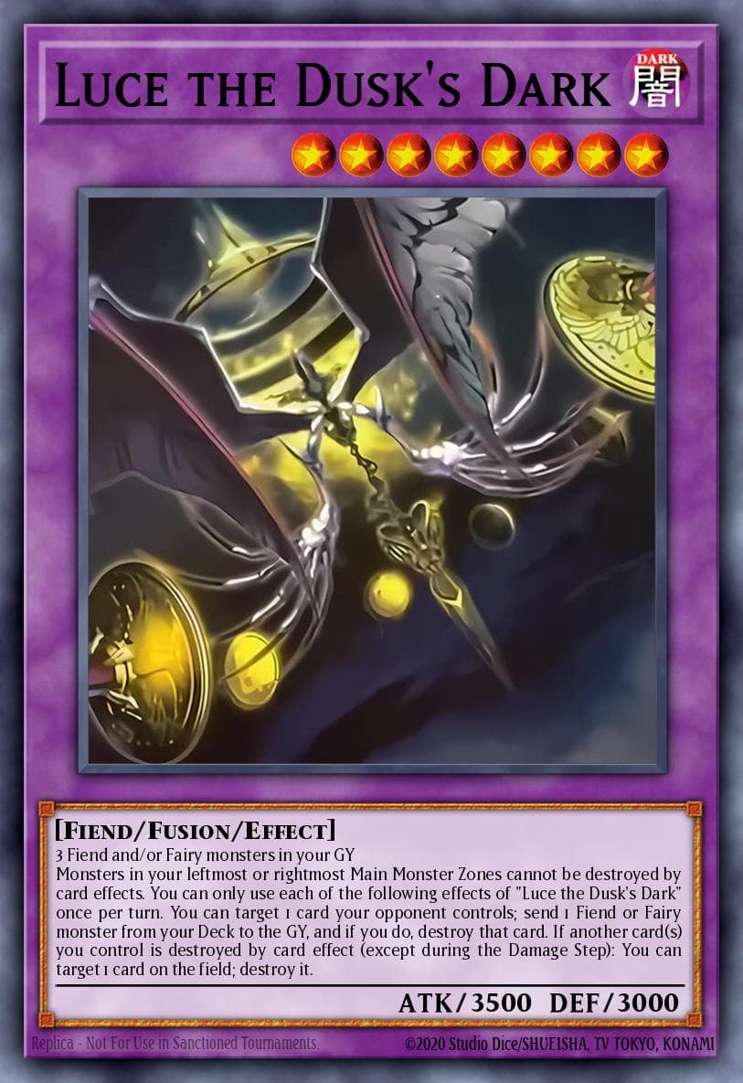 Luce the Dusk's Dark 遊戲王 card