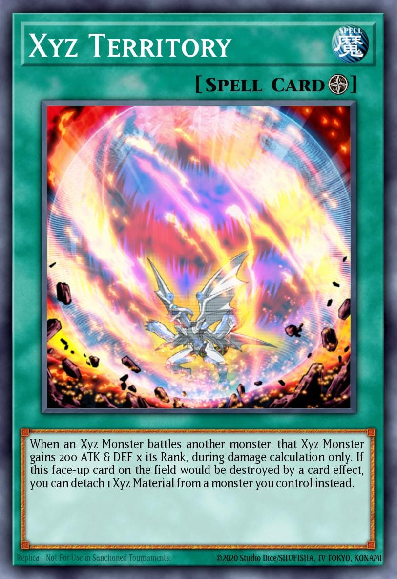Xyz Territory Photon Shockwave Sneak Peek Participation Card card