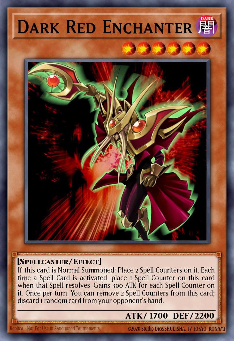 Dark Red Enchanter Phantom Darkness: Special Edition card