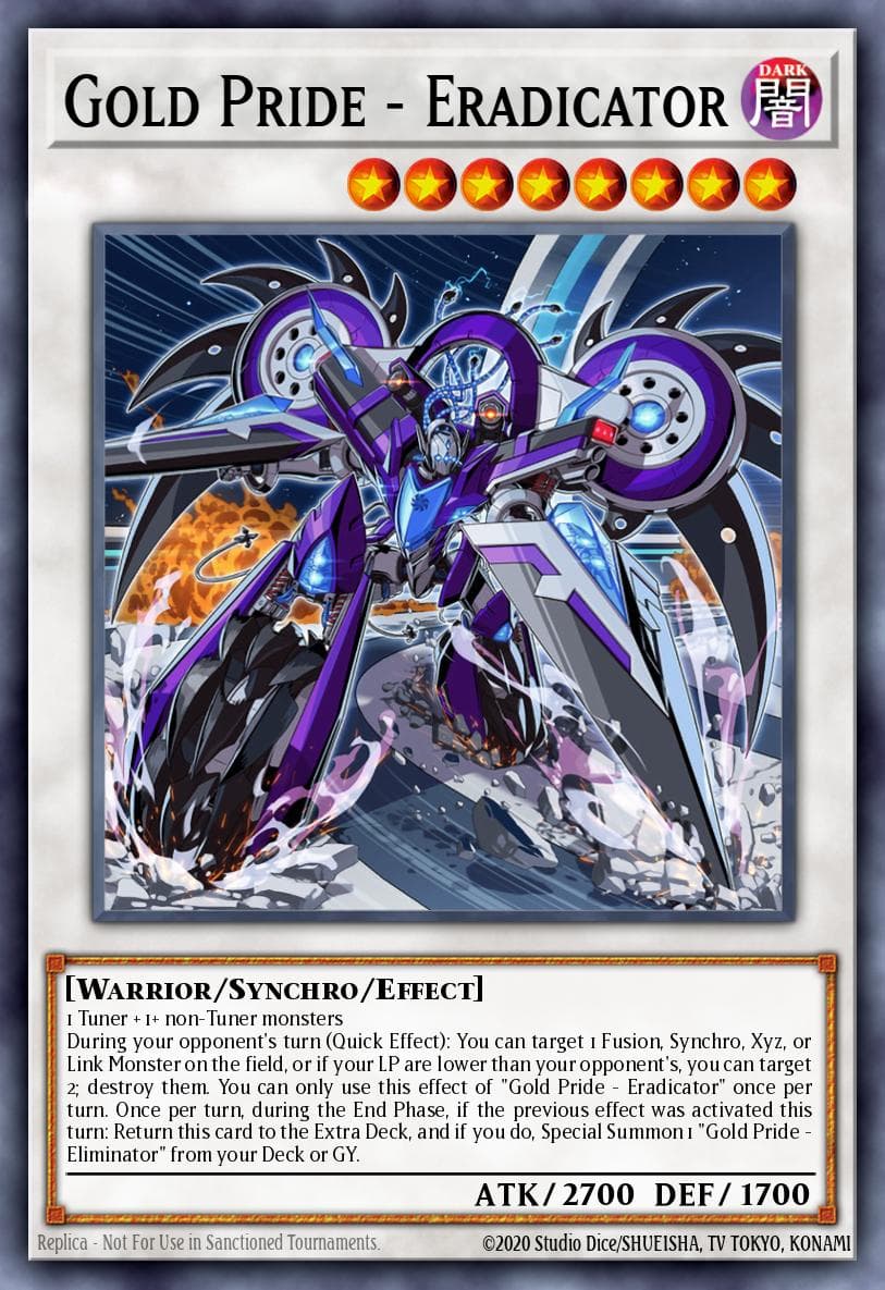 Gold Pride - Eradicator Legacy of Destruction card