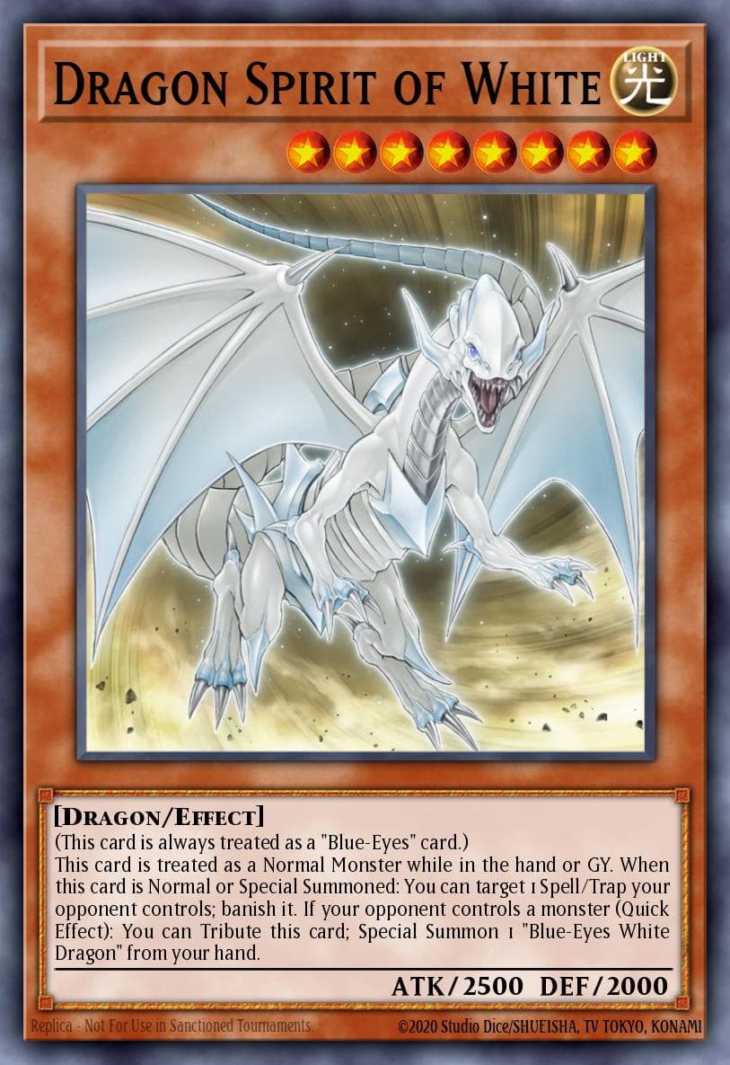 Dragon Spirit of White Legendary Decks II card