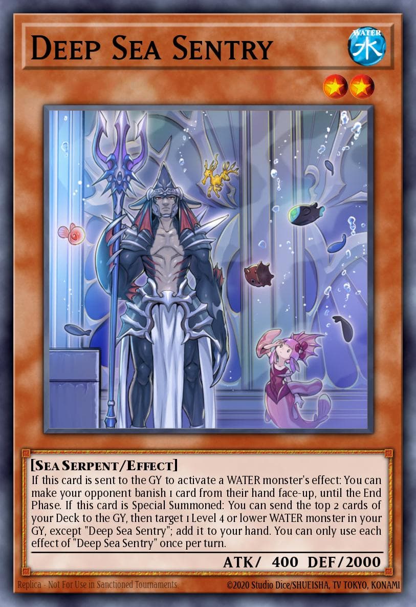 Deep Sea Sentry Eternity Code Premiere! promotional card card