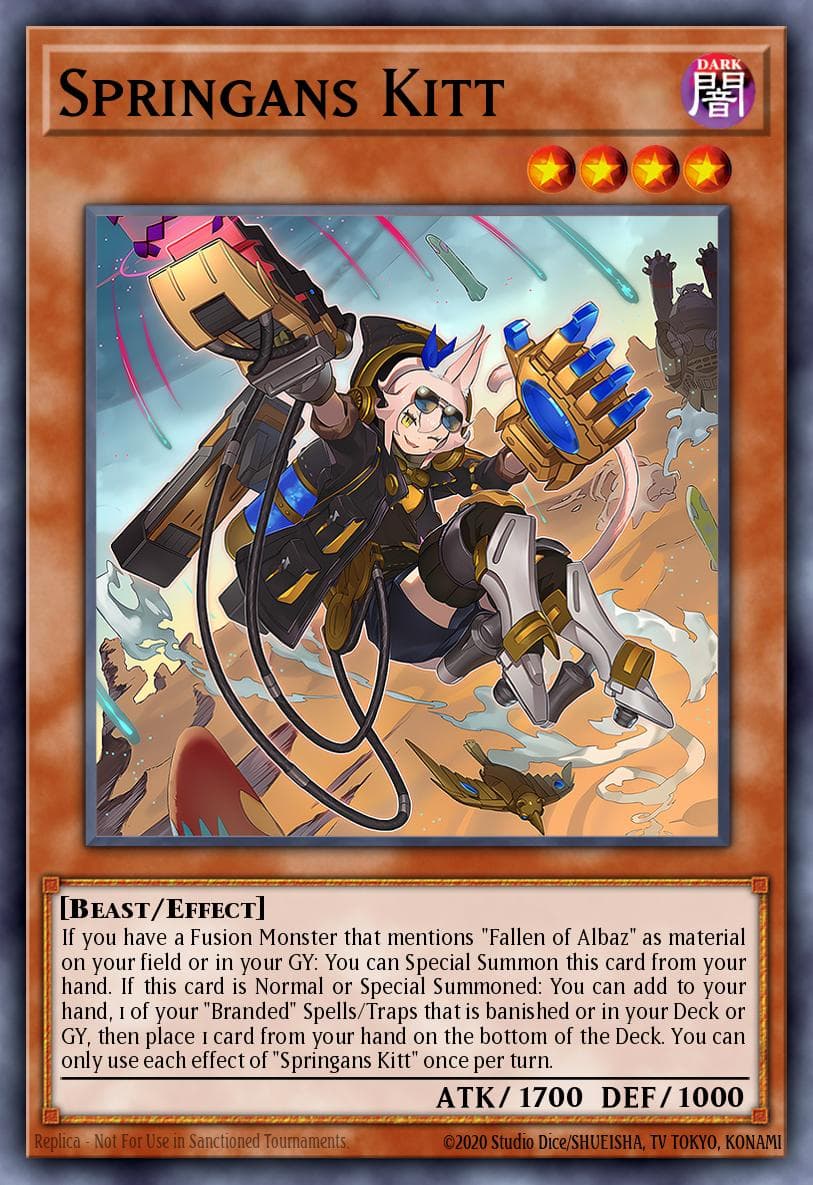 Springans Kitt Battles of Legend: Terminal Revenge card