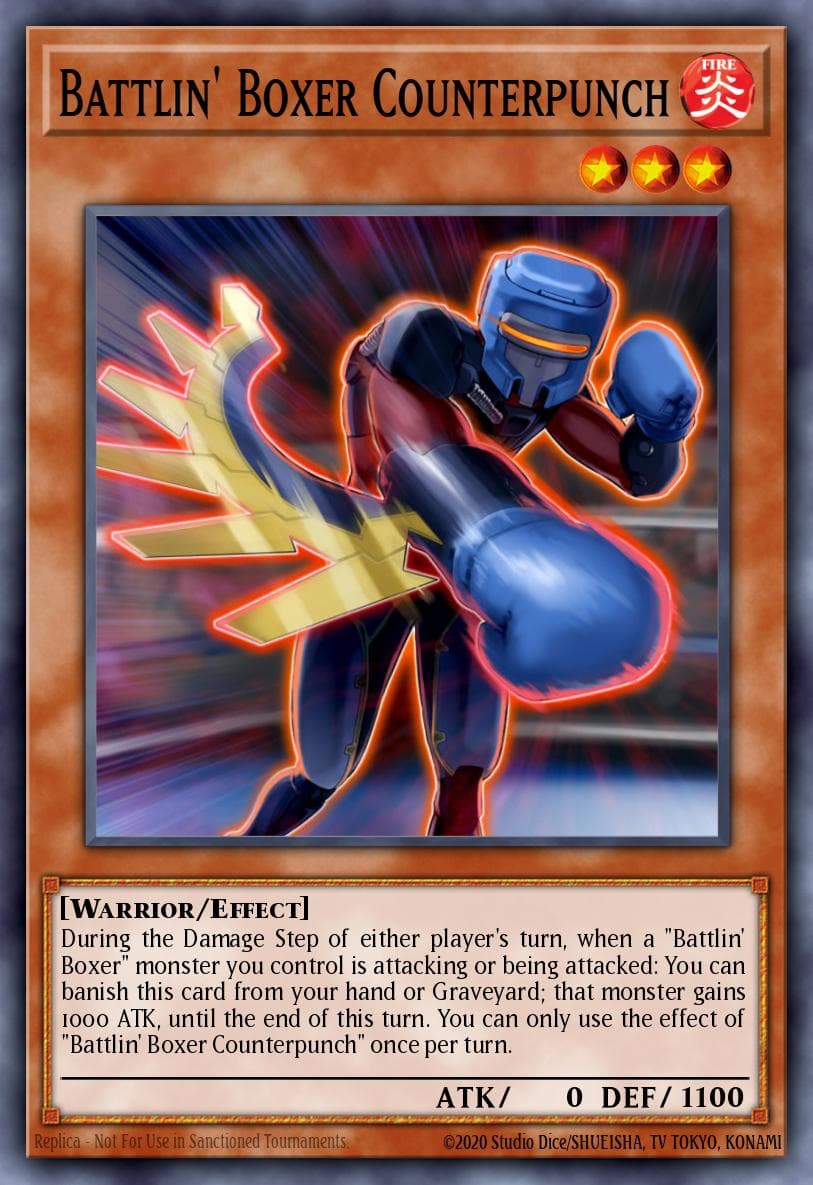 Battlin' Boxer Counterpunch 2014 Mega-Tin Mega Pack card